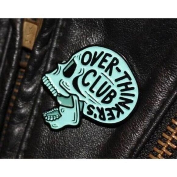 3/20 Overthinkers Club  Enamel Pin - Picture 1 of 1